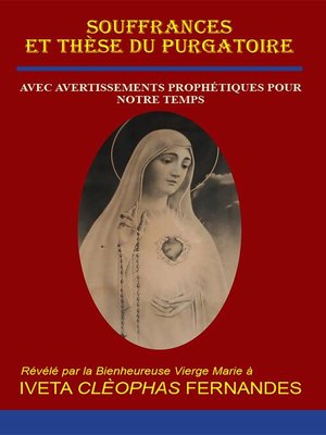cover image of SOUFFRANCES ET THÈSE DU PURGATOIRE